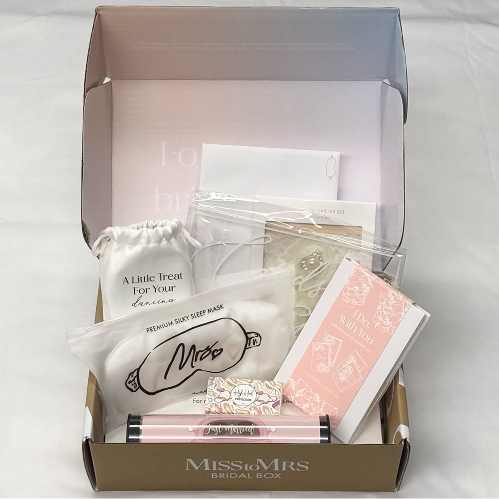 Miss To Mrs Bridal Box - Wedding Day Essentials - Size Medium - New (Other)